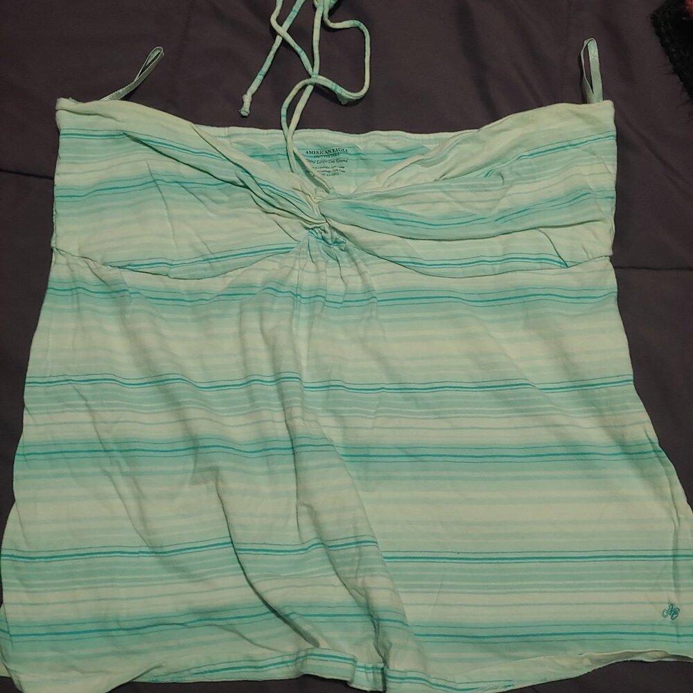 Vintage Y2K AE Paradise halter top